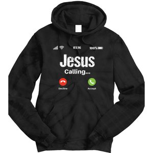 Jesus Calling John 3:16 Christian Accept Christ Tie Dye Hoodie