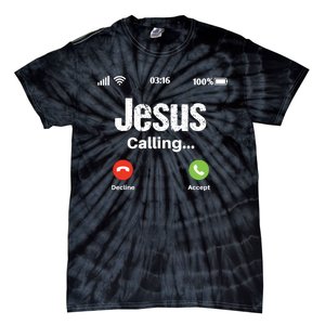 Jesus Calling John 3:16 Christian Accept Christ Tie-Dye T-Shirt