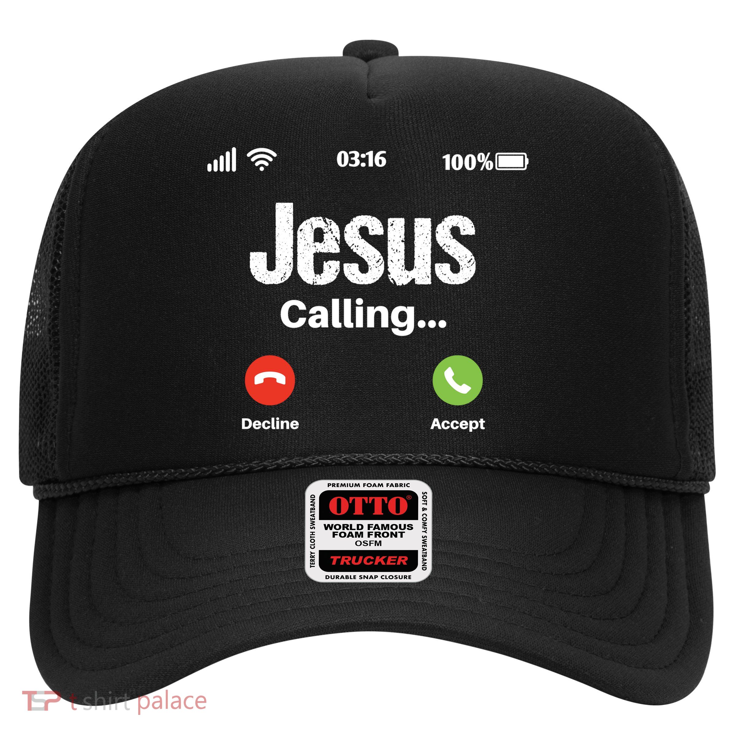 Jesus Calling John 3:16 Christian Accept Christ Trucker Hat