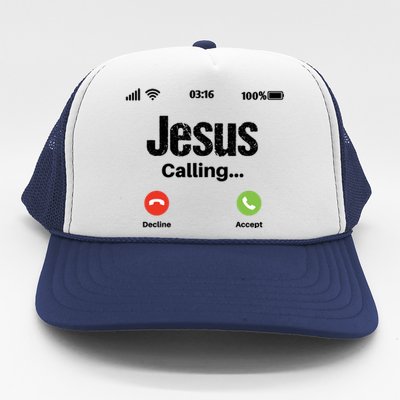 Jesus Calling John 3:16 Christian Accept Christ Trucker Hat