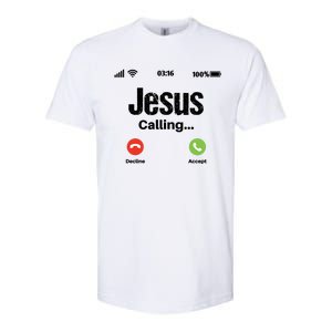 Jesus Calling John 3:16 Christian Accept Christ Softstyle CVC T-Shirt