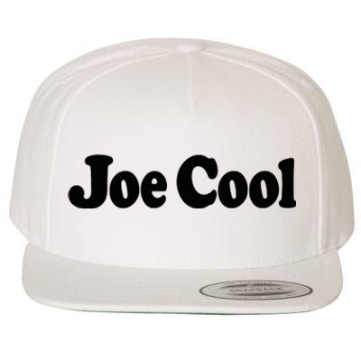 Joe Cool Wool Snapback Cap