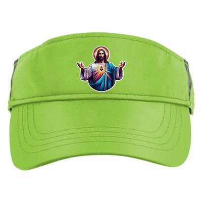 Jesus Christ Adult Drive Performance Visor