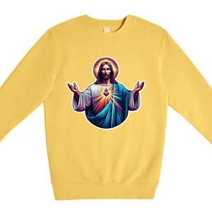 Jesus Christ Premium Crewneck Sweatshirt