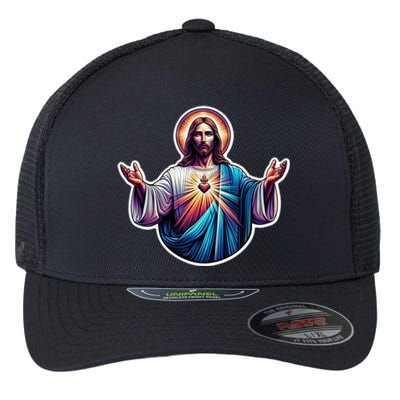 Jesus Christ Flexfit Unipanel Trucker Cap