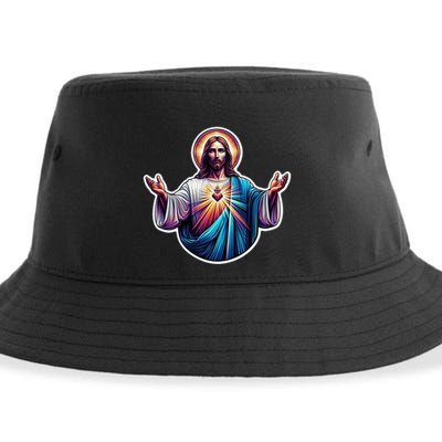 Jesus Christ Sustainable Bucket Hat