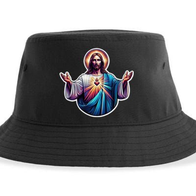 Jesus Christ Sustainable Bucket Hat