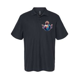 Jesus Christ Softstyle Adult Sport Polo