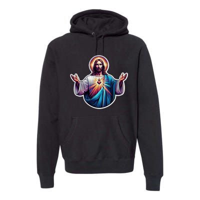 Jesus Christ Premium Hoodie