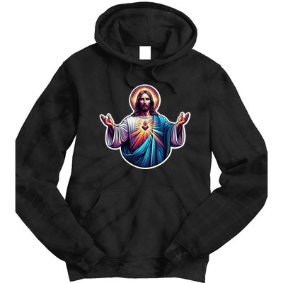 Jesus Christ Tie Dye Hoodie