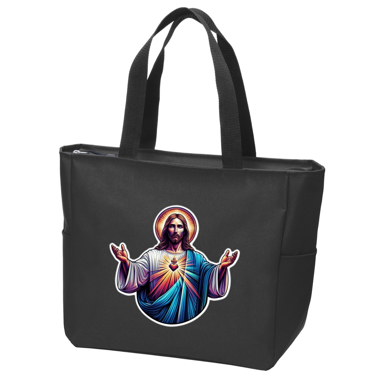 Jesus Christ Zip Tote Bag
