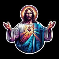 Jesus Christ Zip Tote Bag