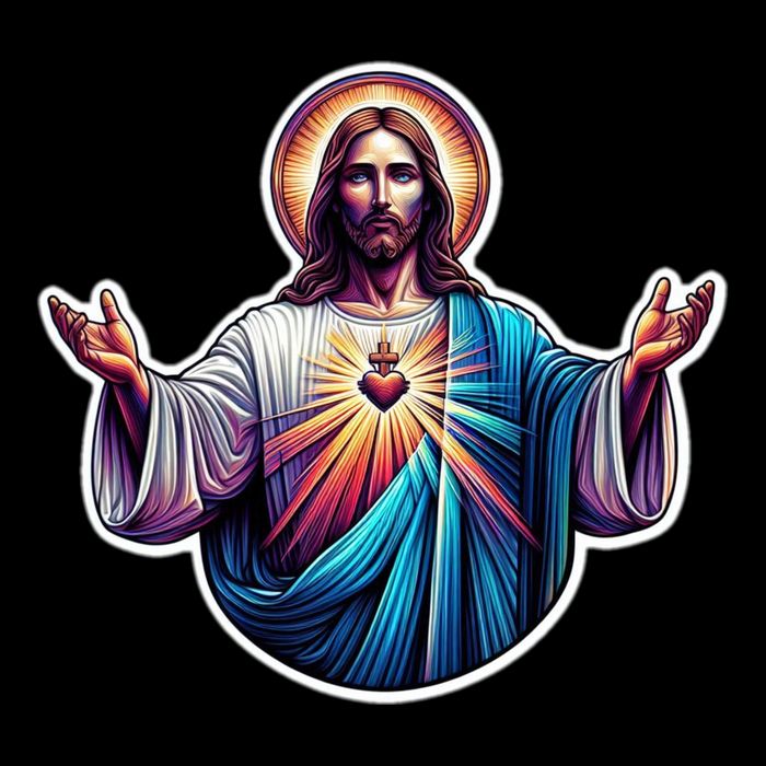 Jesus Christ Zip Tote Bag