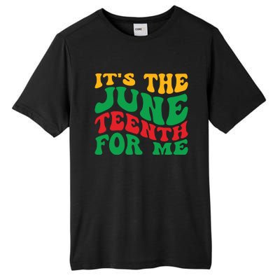 Juneteenth Celebration Tall Fusion ChromaSoft Performance T-Shirt