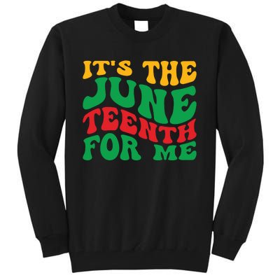 Juneteenth Celebration Tall Sweatshirt