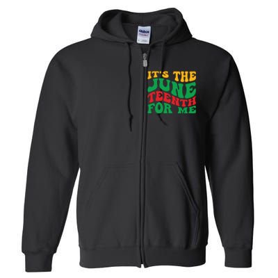 Juneteenth Celebration Full Zip Hoodie