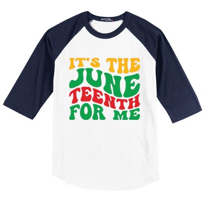 Juneteenth Celebration Baseball Sleeve Shirt