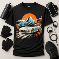 Jdm Car Japanese Retro Car Racing Drifting Legends Tuning Cooling Performance Crew T-Shirt