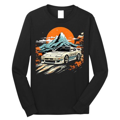 Jdm Car Japanese Retro Car Racing Drifting Legends Tuning Long Sleeve Shirt
