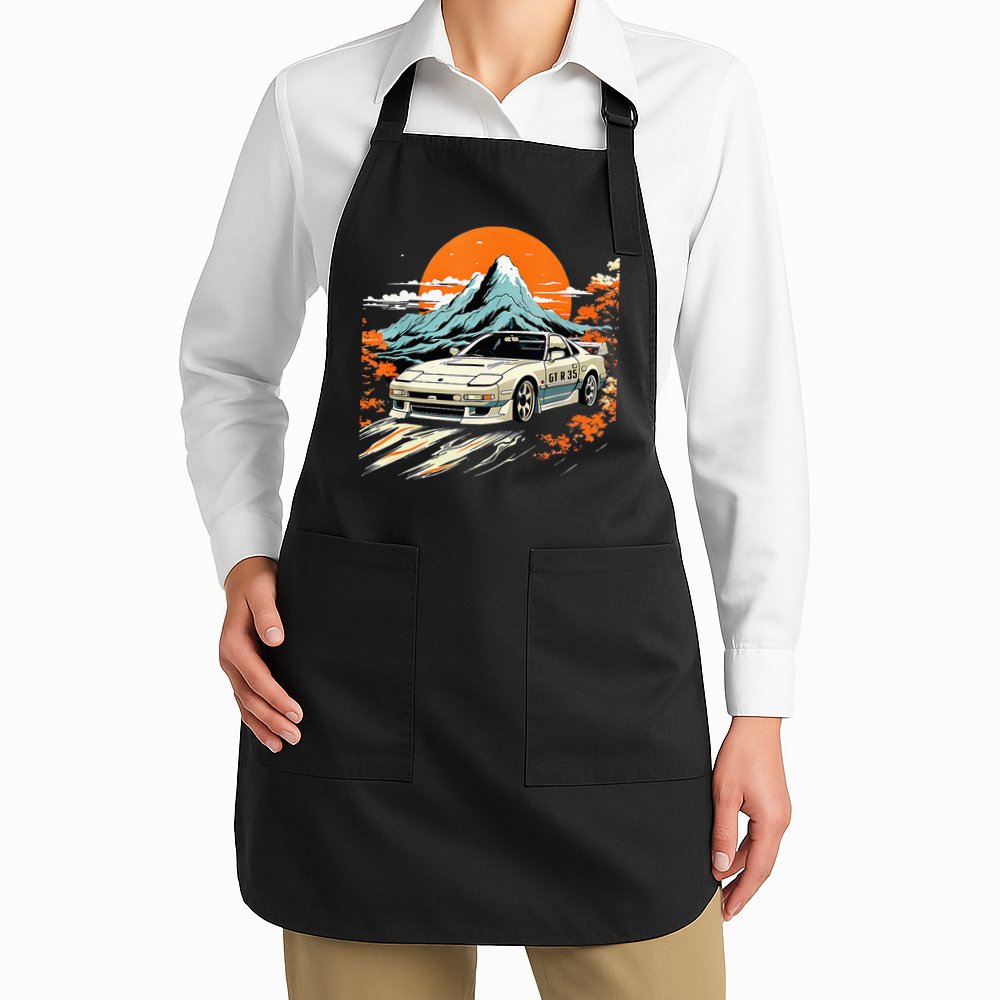 Jdm Car Japanese Retro Car Racing Drifting Legends Tuning Apron