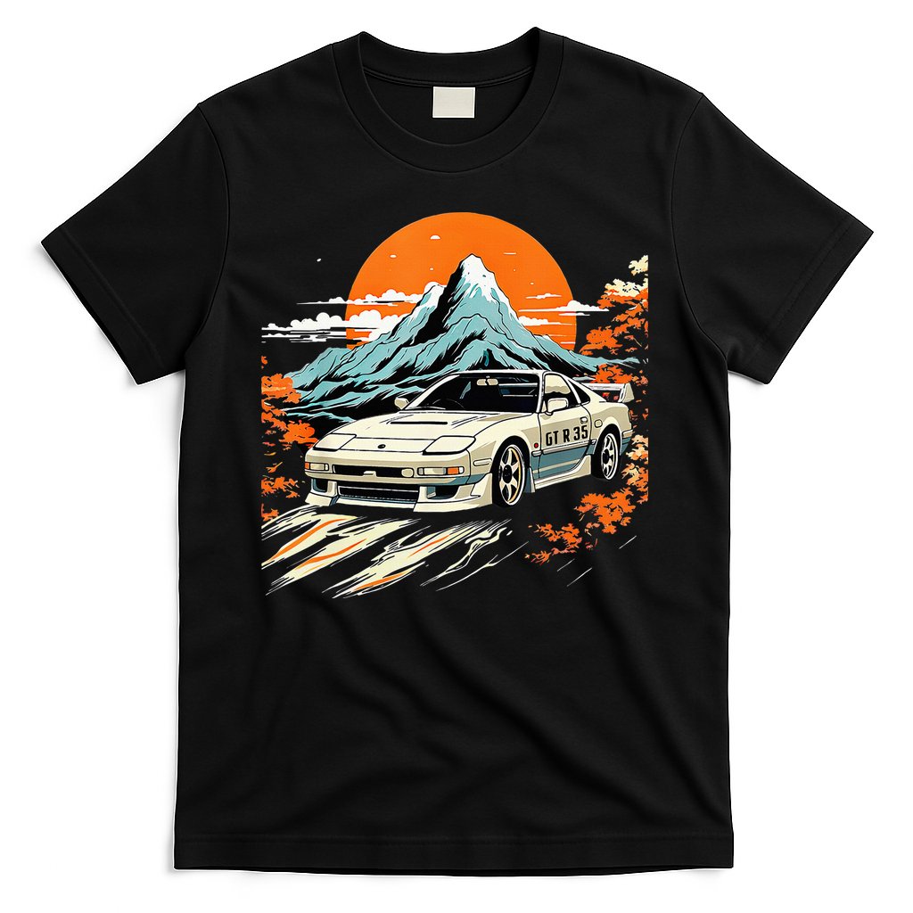 Jdm Car Japanese Retro Car Racing Drifting Legends Tuning T-Shirt