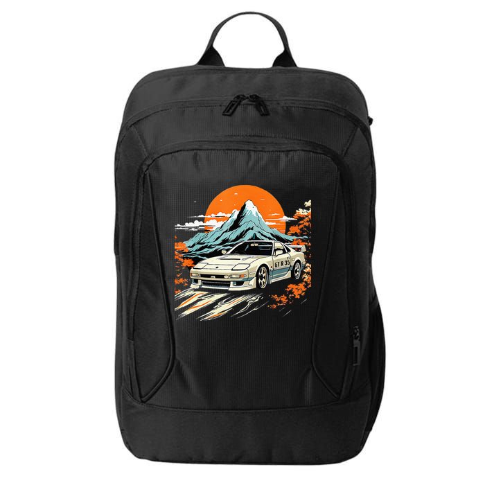 Jdm Car Japanese Retro Car Racing Drifting Legends Tuning City Backpack