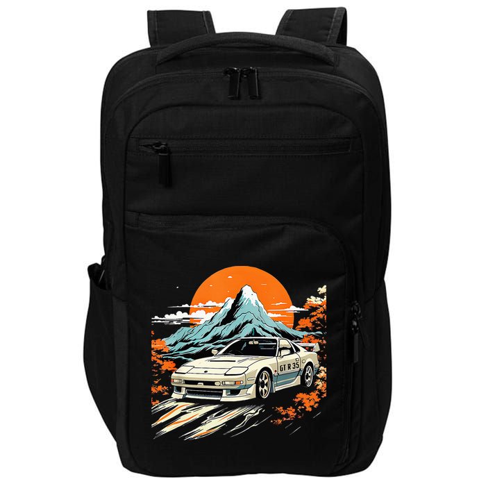 Jdm Car Japanese Retro Car Racing Drifting Legends Tuning Impact Tech Backpack