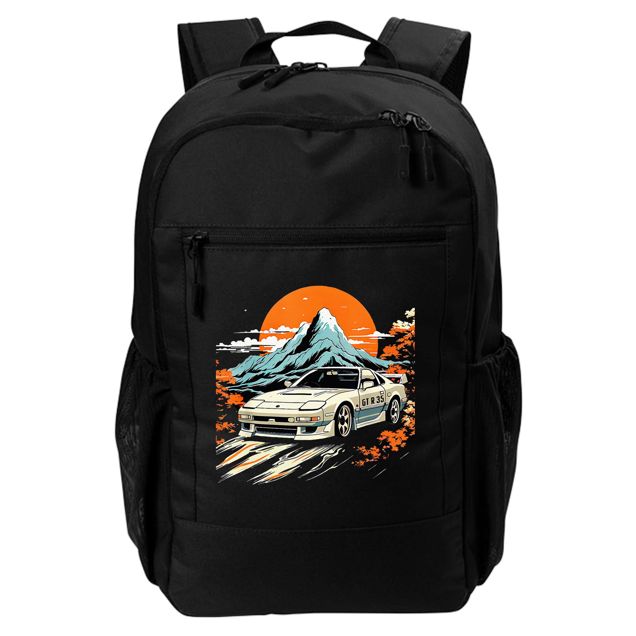 Jdm Car Japanese Retro Car Racing Drifting Legends Tuning Backpack