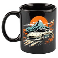 Jdm Car Japanese Retro Car Racing Drifting Legends Tuning 11oz C Handle Ceramic Mug