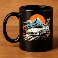 Jdm Car Japanese Retro Car Racing Drifting Legends Tuning 11oz C Handle Ceramic Mug