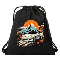 Jdm Car Japanese Retro Car Racing Drifting Legends Tuning Drawstring Bag