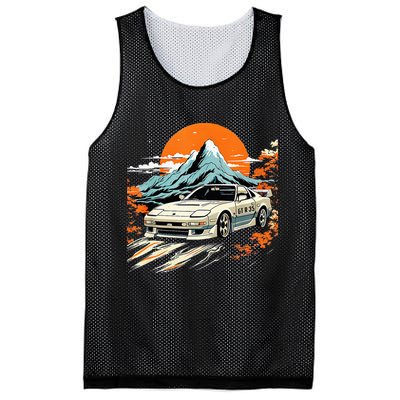 Jdm Car Japanese Retro Car Racing Drifting Legends Tuning Mesh Reversible Basketball Jersey Tank