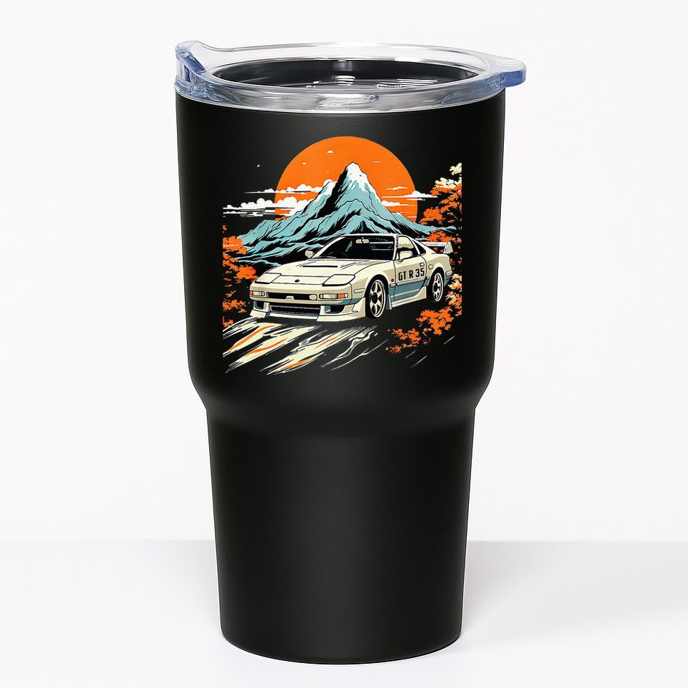 Jdm Car Japanese Retro Car Racing Drifting Legends Tuning Tumbler