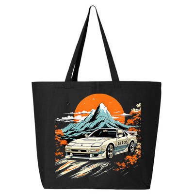 Jdm Car Japanese Retro Car Racing Drifting Legends Tuning 25L Jumbo Tote