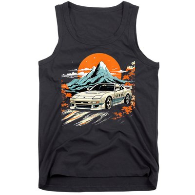 Jdm Car Japanese Retro Car Racing Drifting Legends Tuning Tank Top