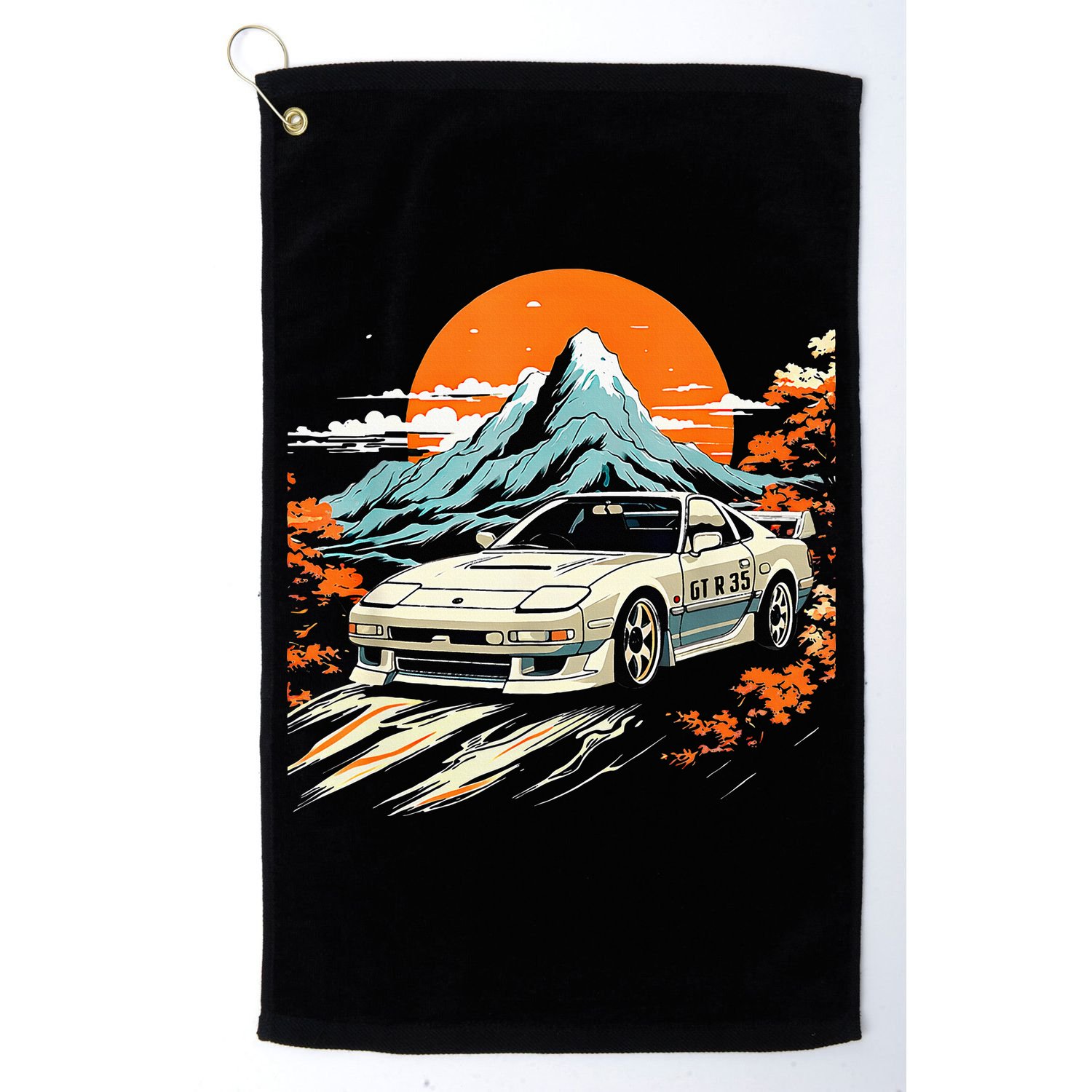 Jdm Car Japanese Retro Car Racing Drifting Legends Tuning Golf Towel