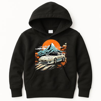 Jdm Car Japanese Retro Car Racing Drifting Legends Tuning Kids Hoodie