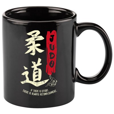 Judo Cool Japanese Symbol Judoka Martial Arts Lover Gift 11oz C Handle Ceramic Mug