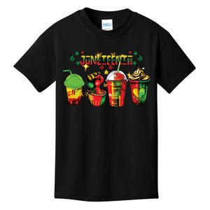 Juneteenth Coffee Kids T-Shirt