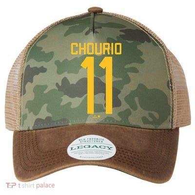 Jackson Chourio Jersey Front Back 11 Legacy Tie Dye Trucker Hat
