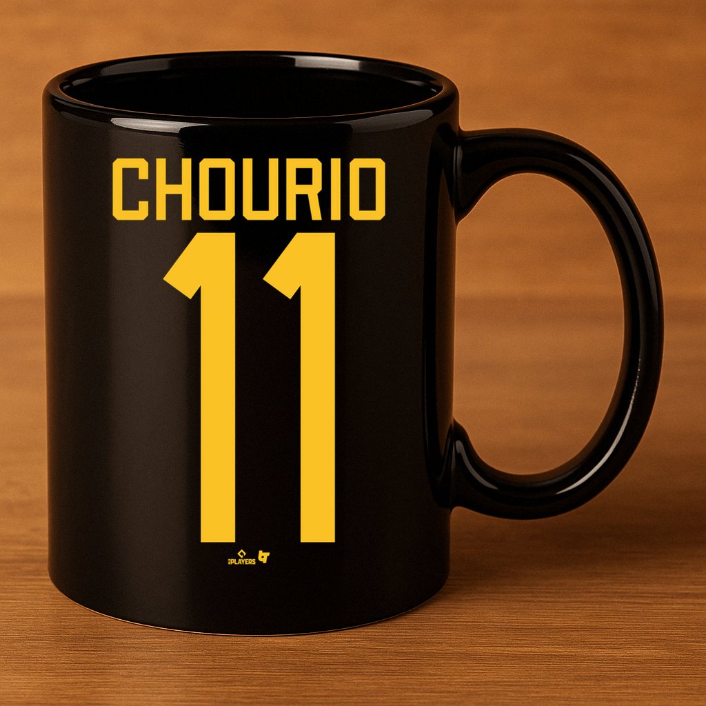 Jackson Chourio Jersey Front Back 11 11oz C Handle Ceramic Mug