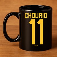 Jackson Chourio Jersey Front Back 11 11oz C Handle Ceramic Mug
