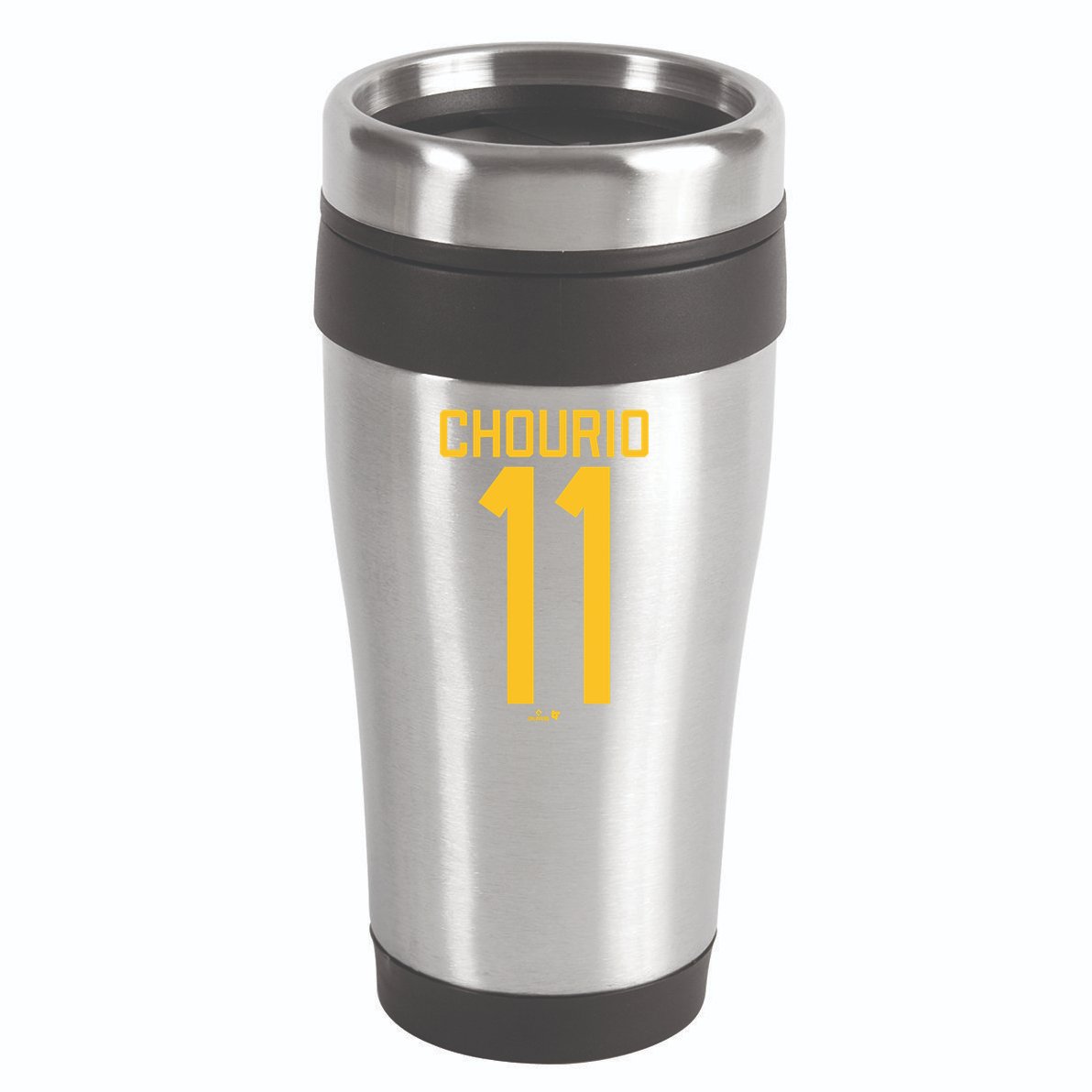 Jackson Chourio Jersey Front Back 11 16oz Travel Tumbler