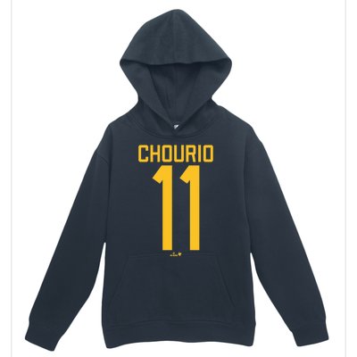 Jackson Chourio Jersey Front Back 11 Urban Pullover Hoodie