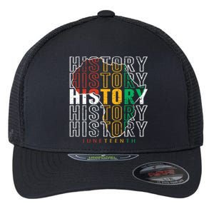 Junenth Celebration Junenth 1865 Gift Flexfit Unipanel Trucker Cap