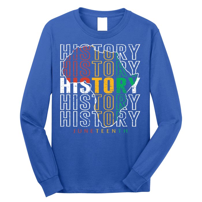 Junenth Celebration Junenth 1865 Gift Long Sleeve Shirt