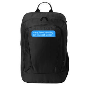 Jacob Collier City Backpack