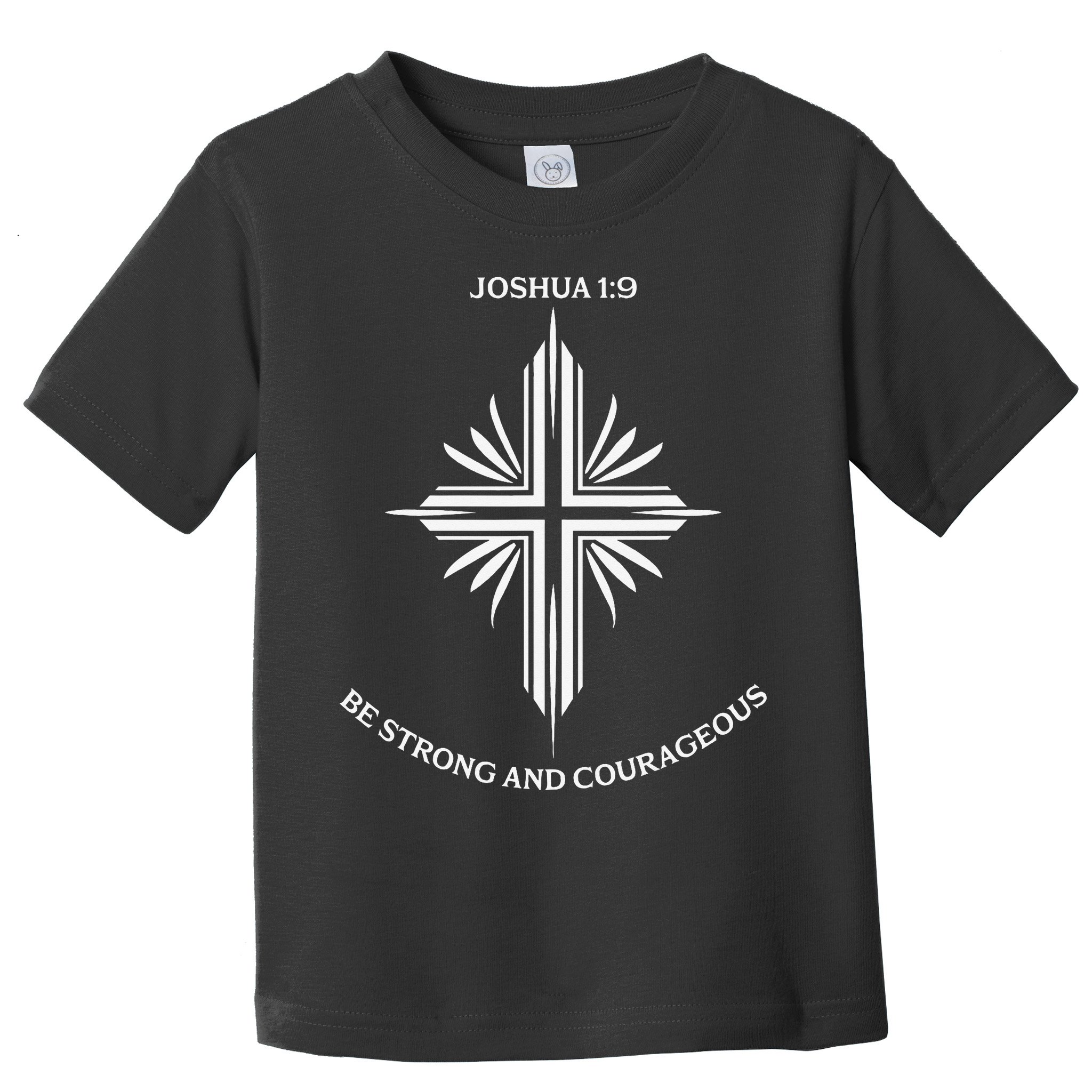 Jesus Cross Joshua 19 Inspirational Design Toddler T-Shirt