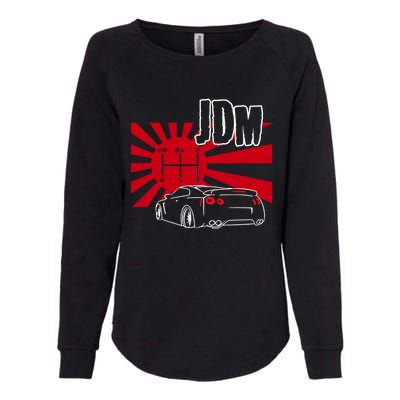 Jdm Car Japanese Street Racing Drifting Gift Womens California Wash Sweatshirt