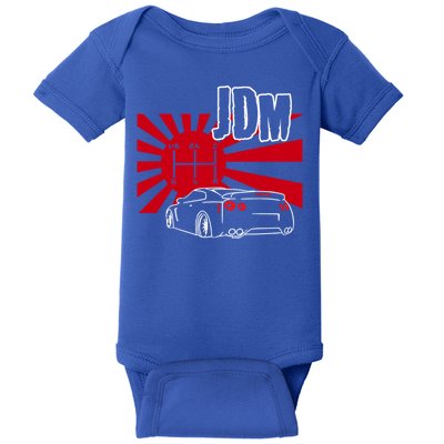 Jdm Car Japanese Street Racing Drifting Gift Baby Bodysuit